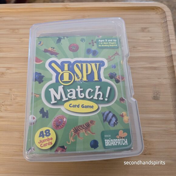 I Spy Match Card Game - In Travel Box Perfect For Vacay ,3 And Up - Picture 5 of 6